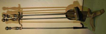 FIRE PLACE SET, "TOOLS"