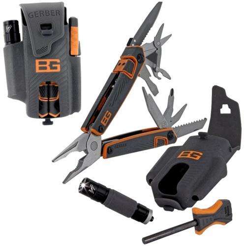 Bear Grylls Survival Tool Pack - Grey & Orange