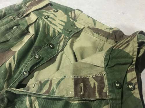 RHODESIAN ARMY - CAMO LONG PANTS FROM BUSH WAR - Circa 1970s - ORIGINAL