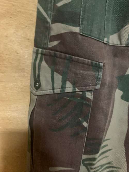 RHODESIAN ARMY - CAMO LONG PANTS FROM BUSH WAR - Circa 1970s - ORIGINAL