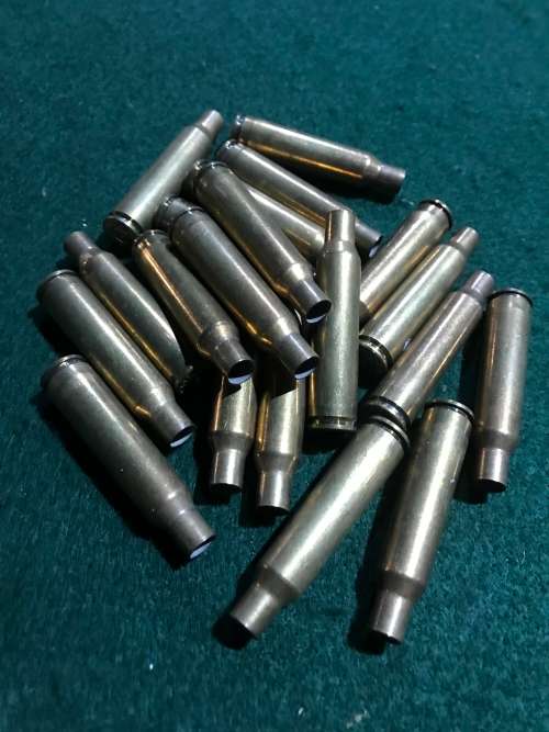 6.5 X 55 Swedish Mauser Once Fired Brass Cases, Mixed (20)