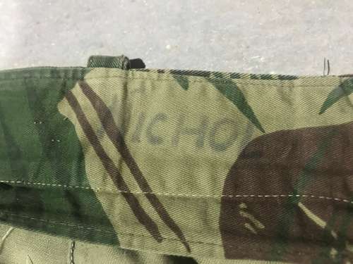 RHODESIAN ARMY - CAMO LONG PANTS FROM BUSH WAR - Circa 1970s - ORIGINAL