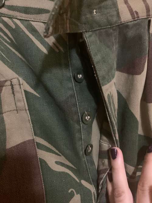 RHODESIAN ARMY - CAMO LONG PANTS FROM BUSH WAR - Circa 1970s - ORIGINAL