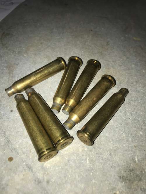 6mm Musgrave Once Fired PMP Brass Cases (7)