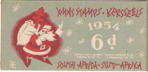 1954 6D CHRISTMAS BOOKLET COMPLETE SUPERB