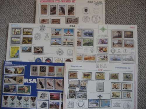 ESTATE LOT OF UNION , RSA , SWA AND TBVC 12 SCANS