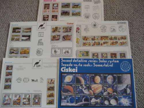 ESTATE LOT OF UNION , RSA , SWA AND TBVC 12 SCANS