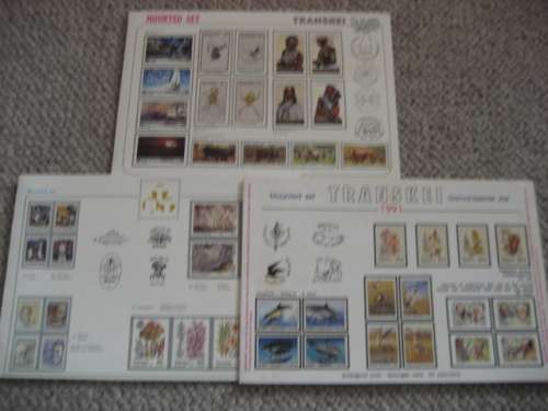 ESTATE LOT OF UNION , RSA , SWA AND TBVC 12 SCANS