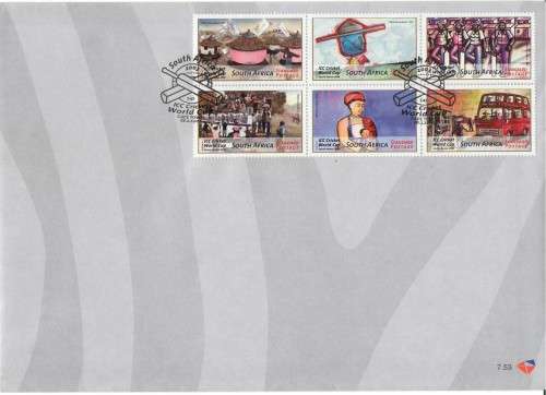 7.53 ICC CRICKET WORLD CUP 7TH SERIES FDC AS ISSUED