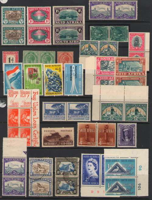 CARD OF ASSORTED UNION ODDMENTS - MOSTLY MINT