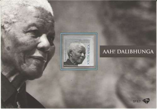 SF8.7 NELSON MANDELA BOOKLET & MINIATURE SHEET UMM