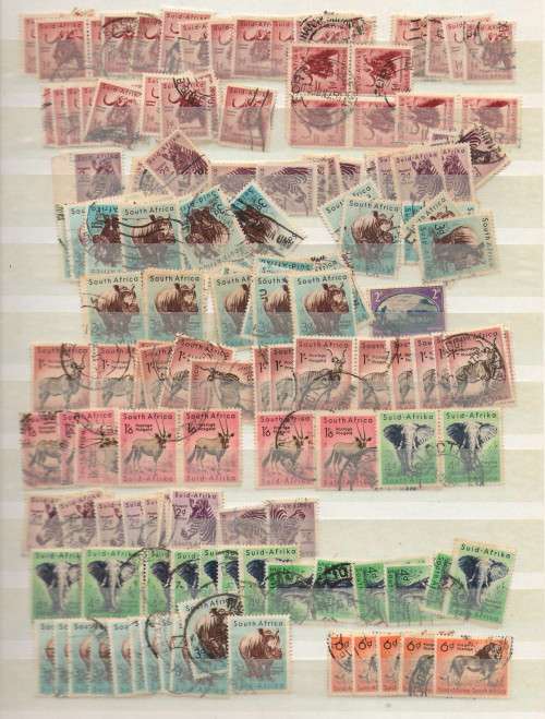 STOCKBOOK KABE 16 PAGE CW HUGE UNION COLLECTION 20 SCANS SEE BELOW