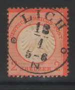GERMAN EMPIRE 1872 2KR VFU CV R5075