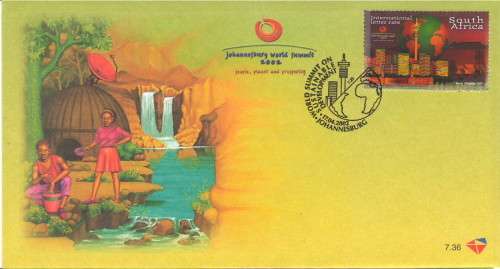 7.36 WORLD SUMMIT 7TH SERIES FDC AS ISSUED
