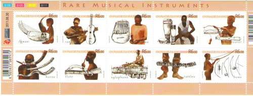 SACC 2185 RARE MUSICAL ISTRUMENTS FULL SHEET UMM