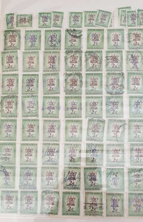 REVENUE STAMPS IN GOOD STOCKBOOK 14 SCANS