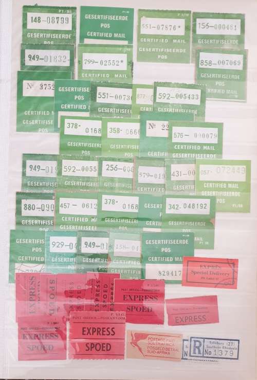 REVENUE STAMPS IN GOOD STOCKBOOK 14 SCANS