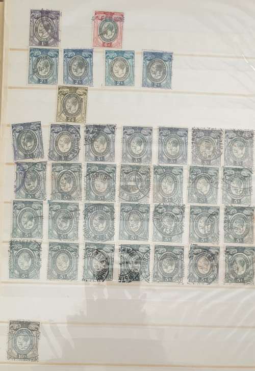 REVENUE STAMPS IN GOOD STOCKBOOK 14 SCANS