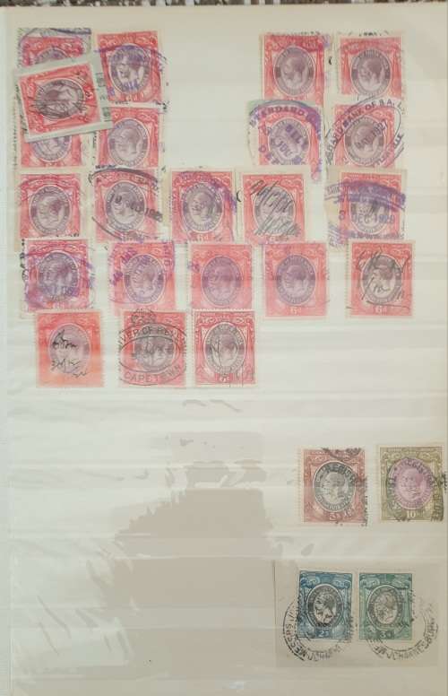 REVENUE STAMPS IN GOOD STOCKBOOK 14 SCANS