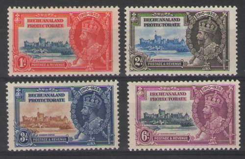 BECHUANALAND 1935 SILVER JUBILEE SET LMM CV R320