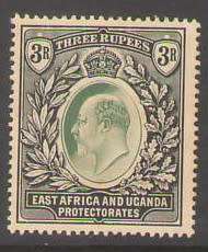 EAST AFRICA AND UGANDA PROTECTORATE 2RUPEE MM CV 1900