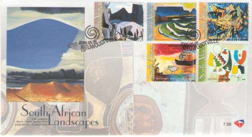 7.88 LANDSCAPE PAINTINGS 7TH SERIES FDC AS ISSUED