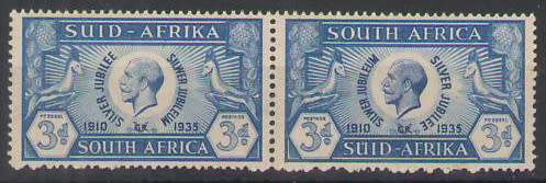 SACC 66 3D SILVER JUBILEE HOR PAIR UMM