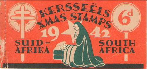 1942 6D CHRISTMAS BOOKLET COMPLETE SCARCE