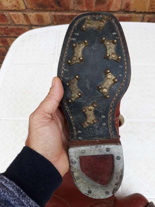 WW2 Australian Infantry Boots, Jungle Pattern