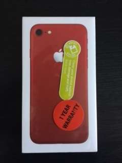 NEW iPHONE 7 LIMITED EDITION RED 128 GB SEALED ( I YEAR SUPPLIER WARRANTY )