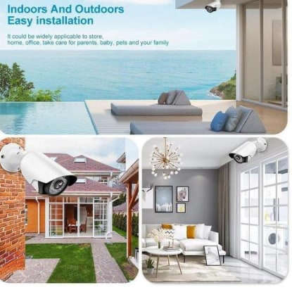 8 CHANNEL CCTV SECURITY SYSTEM AHD