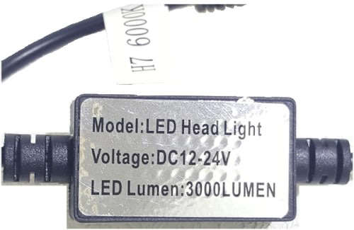 55W 2pin LED Head Light Kit - H7