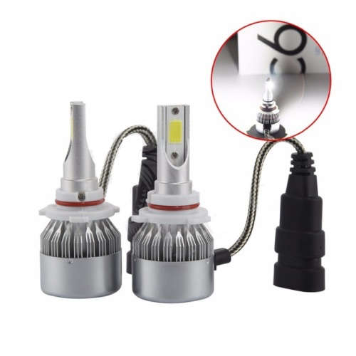 LED HeadLight Kit - C6 9005 12V 2pin LED Head Light Kit - 9005 2pin 12V LED HeadLights