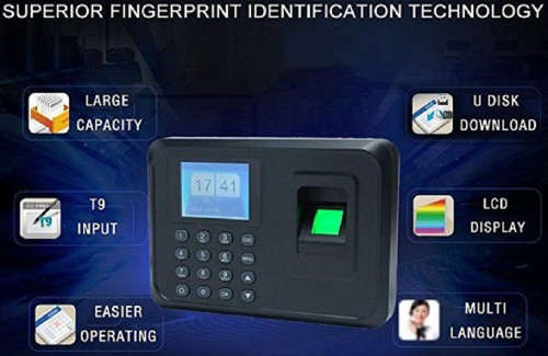 Fingerprint Scanner - Biometric Fingerprint Scanner Access Control Unit for Home or Office Use