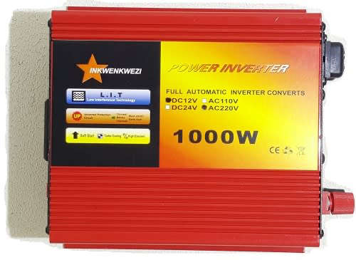1000W Inverter - DC to AC 1000W Modified Sine Wave Power Inverter