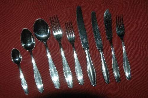 58 piece quality st steel cutlery set v good cond, made in Germany. see description and pics