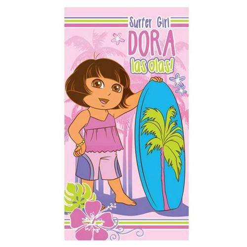 Dora The Explorer - Surfer Girl Beach Towel