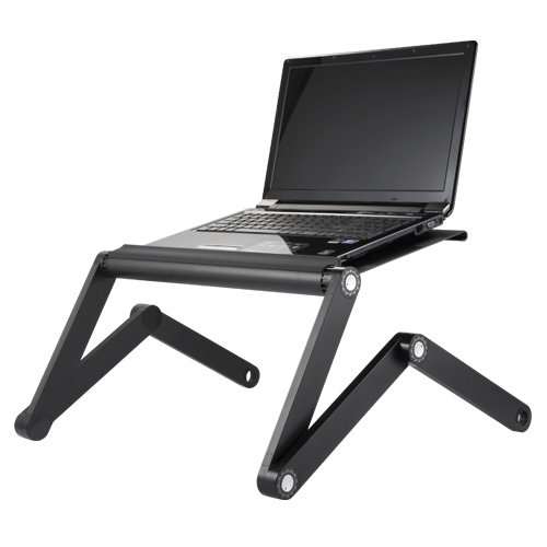Laptop Desk, Multifunctional Portable Desk Panel Size (L*W) : 450*290MM Silver