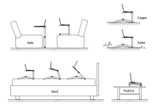 Laptop Desktop Silver