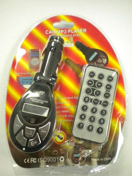USB Car MP3 Player with FM Transmitter SD MMC Slot