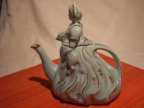 Antique Teapot - Mary Had a Little Lamb