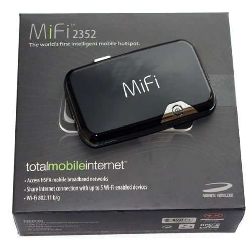 Novatel Wireless MiFi 2352 Intelligent Mobile Hotspot - R1 NO RESERVE and RETAILS FOR R2850