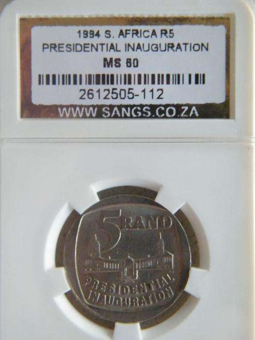 1994 Presidential Inauguration R5 graded MS64 @@@ R1 start