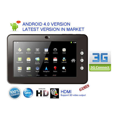 Latest Android 4.0 Version , NEW! PAD, 7 INCHES, CapacitiveTouch Screen , 3G Support, WIFI , HDMI