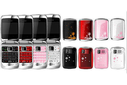 2.4" MAIN SCREEN FLIP PHONE, Dual Sim Dual Standby ,Camera,FM,TV,MP3,MP4, GSM Quadband,#V108