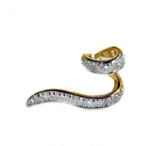 100% REAL, SOLID 9KT YELLOW GOLD NATURAL DIAMONDS PENDANT