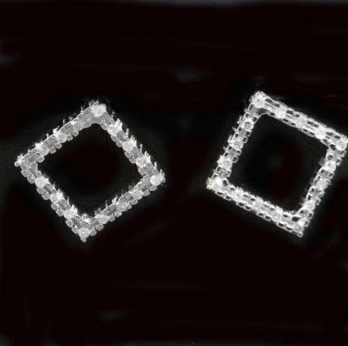 100% REAL, SOLID 9KT YELLOW GOLD NATURAL DIAMONDS EARRINGS