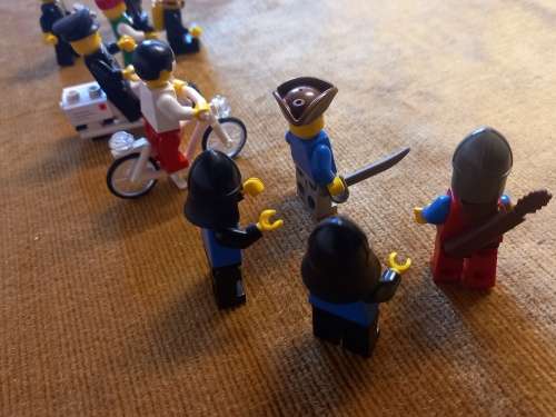 Assorted Lego Minifigurine Collection