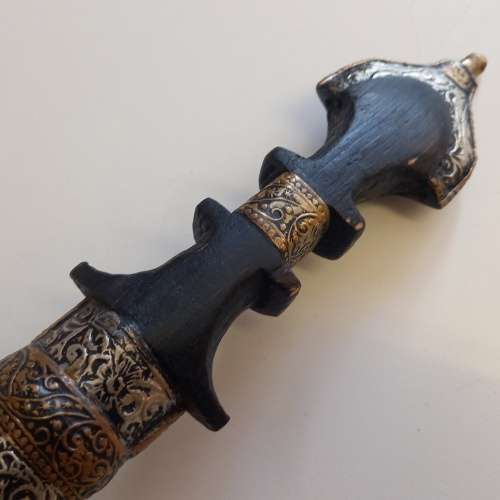 Curved Dagger with metal scabbard(North African style)