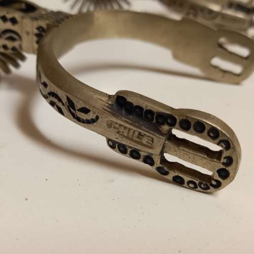 South American/Chile Boot Spur set